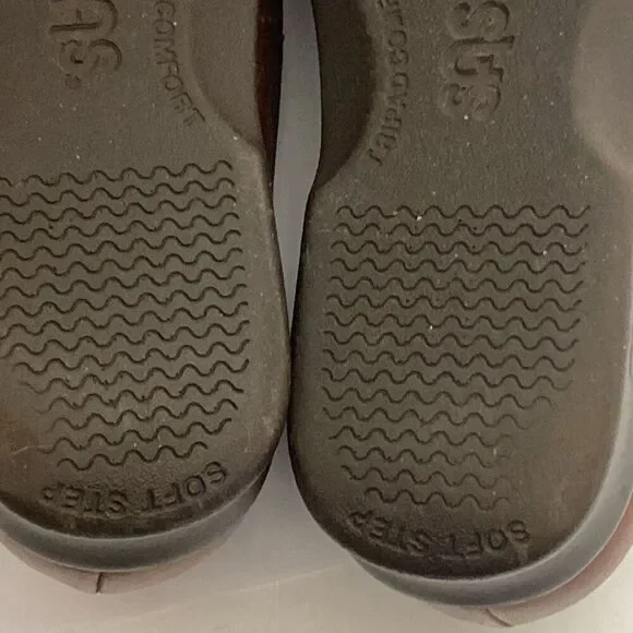 SAS Women's Brown Twin Tripad Comfort Slip On Loafer Shoes Size 6.5 - Picture 9 of 11